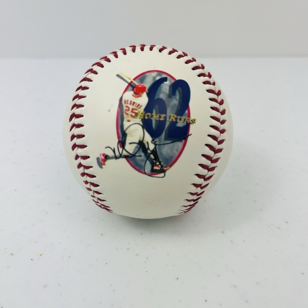 Mark McGwire Collector Baseball Making History Sep 8 1998 Home Run 62 Ball MLB - Picture 7 of 8